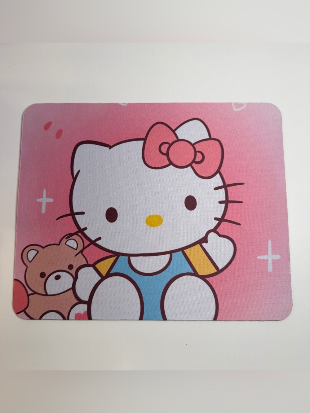 Hello Kitty Pink and Blue Character Mouse Pad